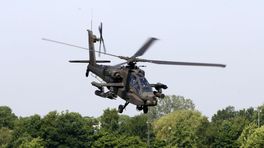 Militaire oefening dag later van start, helikopter aan de grond bij Meppel