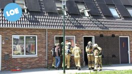Woningbrand aan de Stelling in Elburg