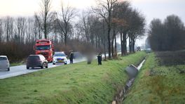 112-nieuws: Auto in de sloot bij Holwierde