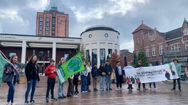 Roermondse scholieren protesteren voor het klimaat