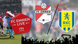 Lees terug: FC Emmen speelt gelijk na late goal RKC Waalwijk
