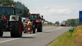 Boeren verlaten snelweg A37 na tweede protestactie