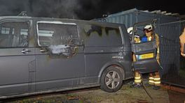 Busje in Hoogeveen in brand: tweede autobrand dit weekend