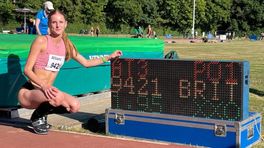 Britt Weerman behaalt nieuw Nederlands record hoogspringen