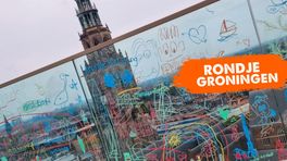 Rondje Groningen: Is het kunst als kinderen tekenen op het Forum?