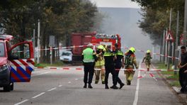 Brandend busje in Blerick: mogelijk met gevaarlijke stof