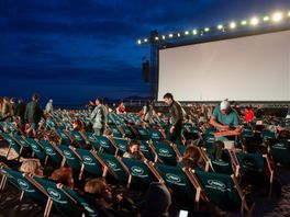 Pathé zet bioscoop drie dagen op het strand van Scheveningen