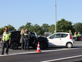 Drie rijstroken dicht na ongeval op A28 bij Nieuwleusen