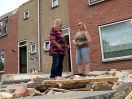 Door tornado verwoeste huizen leeggehaald, huurders krijgen nieuw onderkomen