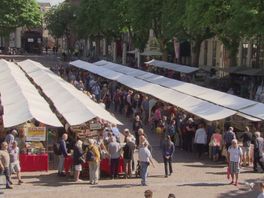 Geen kraampjes op de Brink tijdens de boekenmarkt in Deventer dit jaar