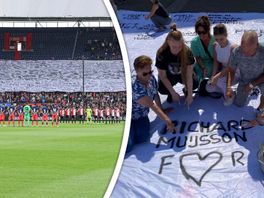 Hoe Feyenoords mooiste spandoek steeds voller en emotioneler wordt: 'Richard juicht nu in de hemel'