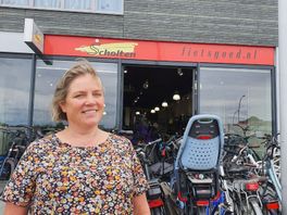 Moniek vreest voetgangersgebied rondom haar fietswinkel in Zwolle: "Gaat voor ons niet werken"