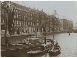 Varen door de Blaak en andere foto's van vooroorlogs Rotterdam