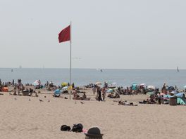 Gevaarlijke stroming en golfslag: rode vlag gehesen op Haagse stranden