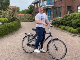 Van Terneuzen naar Oost-Souburg: Mischa fietste vandaag 35 kilometer naar zijn werk
