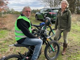Fluisterstil op jacht naar illegaal motorcrossen op de Sallandse Heuvelrug
