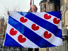 Friese vlag weggehaald bij universiteitsgebouw in Groningen: DINGtiid sprak over het Fries