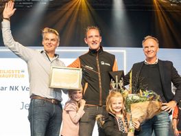 Twa Fryske frachtweinsjauffeurs yn 'e prizen by lanlik feilichheidskampioenskip