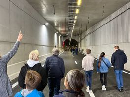 3500 man komt af op de 'sneak-preview' van Corbulotunnel: 'Bijzonder om hier te mogen lopen'