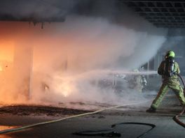 Politie onderzoekt mogelijke brandstichting in parkeergarage Wateringse Veld