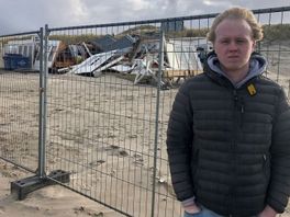 Pier32 compleet verwoest: 'Triest wat een windhoos in twee minuten heeft aangericht'