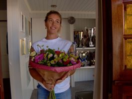 Wereldkampioen Van de Ven onthaald in Vlissingen met slingers, spandoeken en bloemen