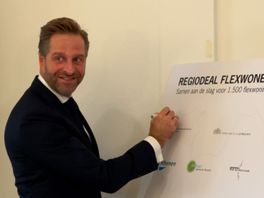 Handtekening van De Jonge voor 1500 flexwoningen in Utrecht: 'We gaan in hoog tempo bouwen'