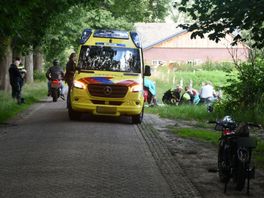 Deelnemer aan rit met klassieke motoren gewond bij ongeluk in Hoge Hexel