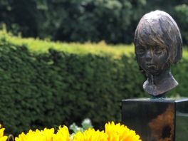 Dieven stelen beeld van graf kind in Utrecht: 'Je zag haar hoofdje al van verre staan als je kwam aanlopen'