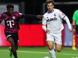 Jong FC Utrecht speelt gelijk tegen Telstar in Velsen-Zuid