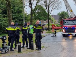 Grote brand in flat aan Ubbemastins in Leeuwarden