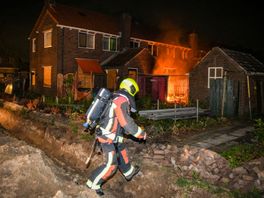 Bijna dagelijks brandjes in Alphense sloopwijk Rode Dorp, woningen voorlopig nog niet plat