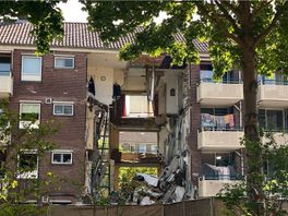 Bewoners ingestorte flat Bilthoven krijgen half uur om waardevolle spullen op te halen
