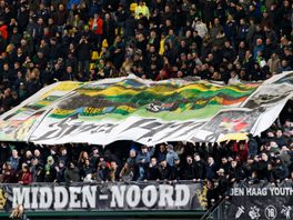 'ADO-supporters Midden-Noord mogen niet gaan staan en tribunevak is soms te vol'
