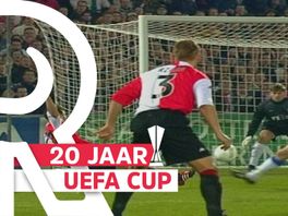 20 Jaar UEFA Cup: Aflevering 4 - Feyenoord staat onder hoogspanning, maar gaat dankzij Van Hooijdonk toch langs Rangers