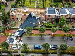 Tornado treft Zierikzee, één dode en zeven gewonden, NL-Alert: kom niet naar het gebied