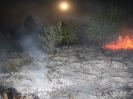 Heidebrand in Hoge Hexel: brandweer kan schade beperken tot ruim halve hectare