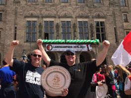 Rotterdamske Dokkumers yn Albanië foar Feyenoord: "Belangrijker dan m'n vrouw"