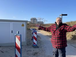 Elektriciteitshuisje geplaatst in duin van strandjutter Ome Jan: 'Dit verzin je niet'