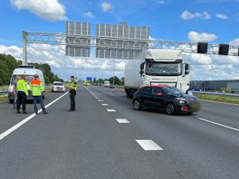 A1 tussen Bathmen en Deventer even dicht door ongeluk