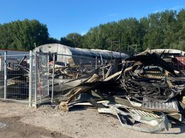 Veel schade bij brand RijnlandRoute: tunnelonderdelen en machines in vlammen op