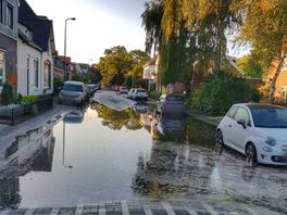 Bewoners zonder water door gesprongen leiding in Amersfoort