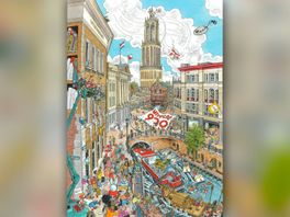 Utrecht toegevoegd aan beroemde puzzelserie van cartoonist Frans Le Roux