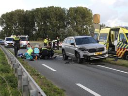 Motorrijder omgekomen bij ernstig ongeluk op N222 bij Honselersdijk