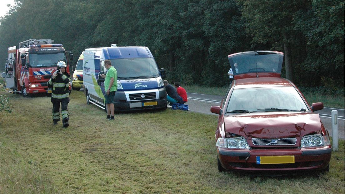 Ongeluk op de N34
