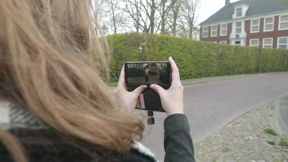 VIDEO: Terug in de tijd in Langweer met speciale app