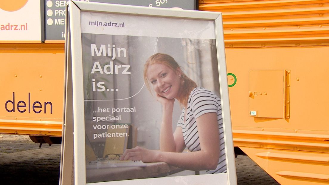 Campagne van ADRZ voor de invoering van het patiënten portaal.