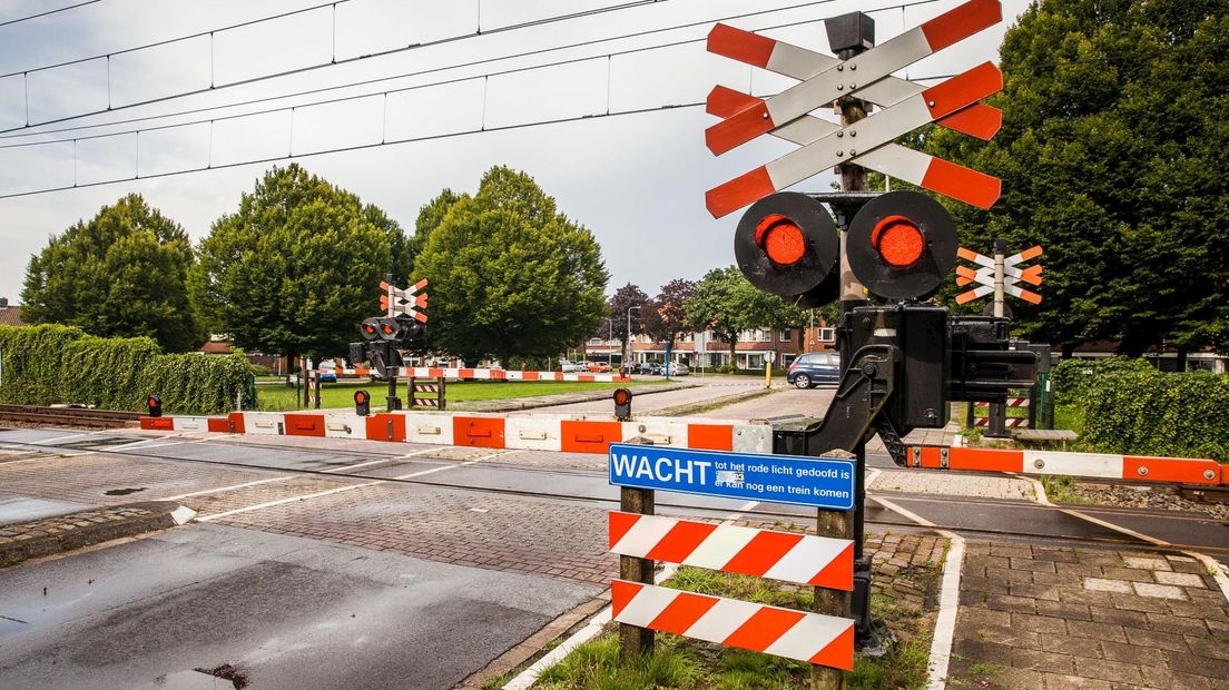 Storing aan overweg bij Borne