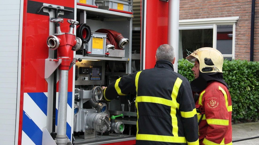 De brand was snel geblust