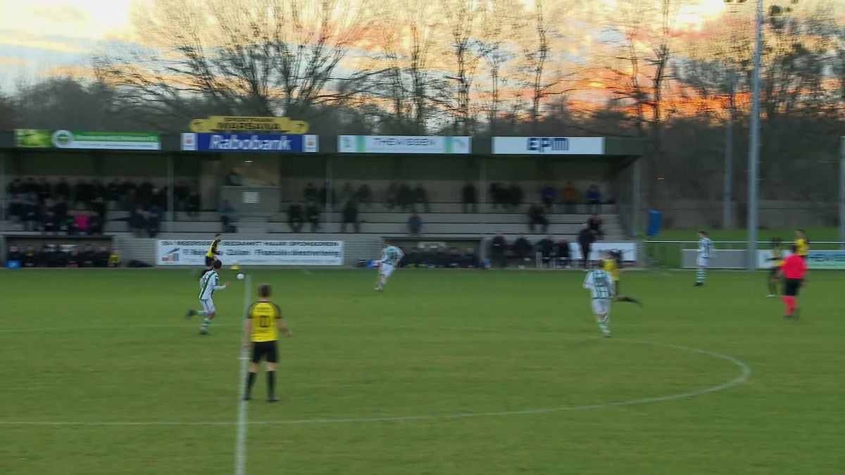 Bekijk hier de 1-0 en 1-1 bij Meerssen - Kloetinge